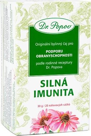 Dr.Popov Čaj Silná imunita 20x1.5g