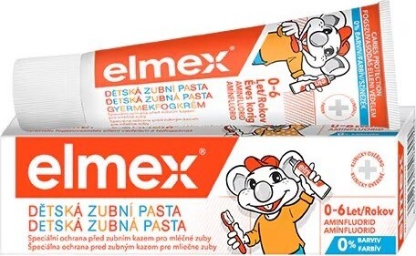 elmex dětská zubní pasta duo 2x50ml