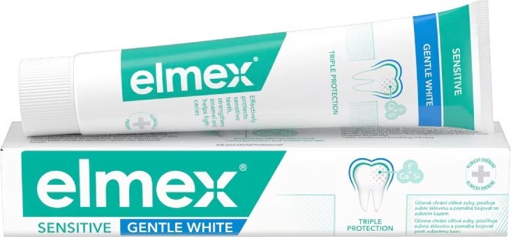 elmex Sensitive Whitening zubní pasta duo 2x75ml