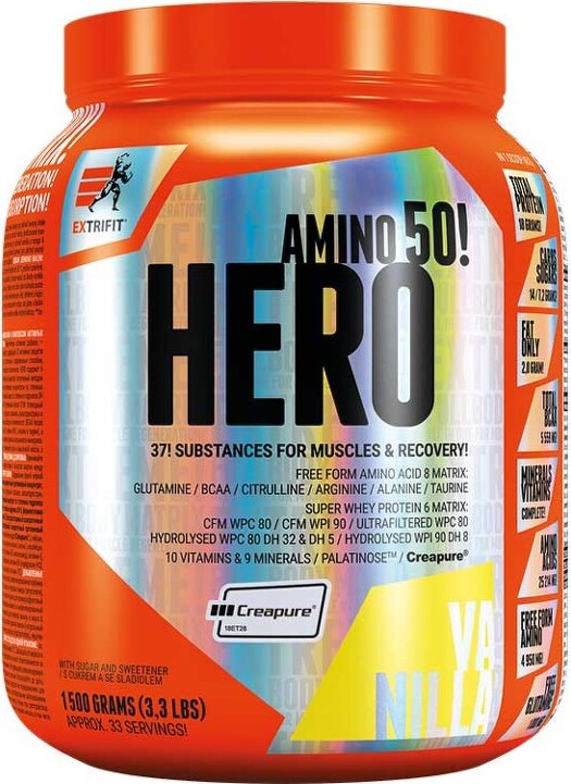 Extrifit Hero 1500 g vanilka