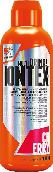 Extrifit Iontex Liquid 1000ml cherry