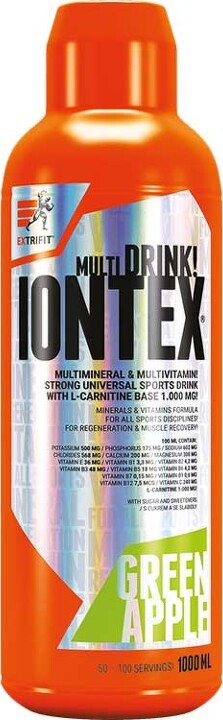 Extrifit Iontex Liquid 1000ml green apple