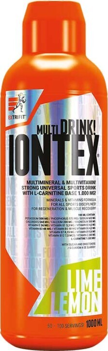 Extrifit Iontex Liquid 1000ml lime lemon