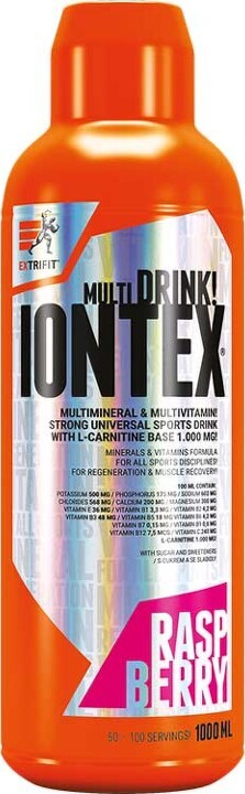 Extrifit Iontex Liquid 1000ml raspberry