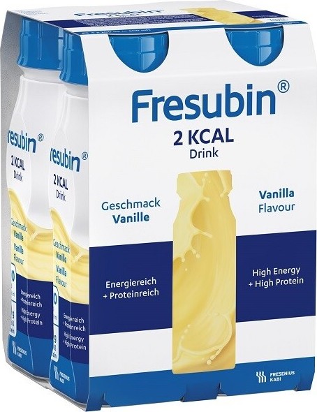 FRESUBIN 2 KCAL DRINK PŘÍCHUŤ VANILKOVÁ POR POR SOL 4X200ML