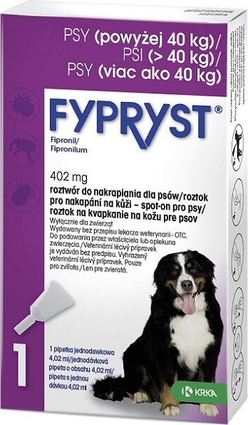 Fypryst Dogs 1x4.02ml spot-on pro psy