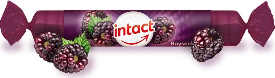 Intact hroznový cukr s vitamínem C boysenberry 40 g