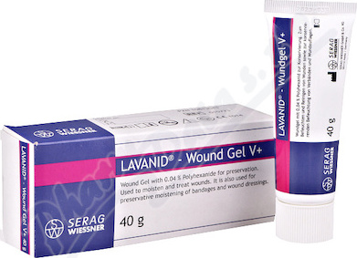 Lavanid gel V+ 0.04% polyhexanid 40g