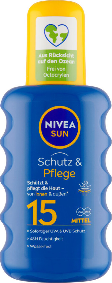 NIVEA SUN Sprej na opalování OF15 200 ml