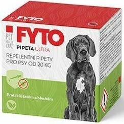 PET FYTO PIPETA ULTRA pes od 20kg 6x10ml