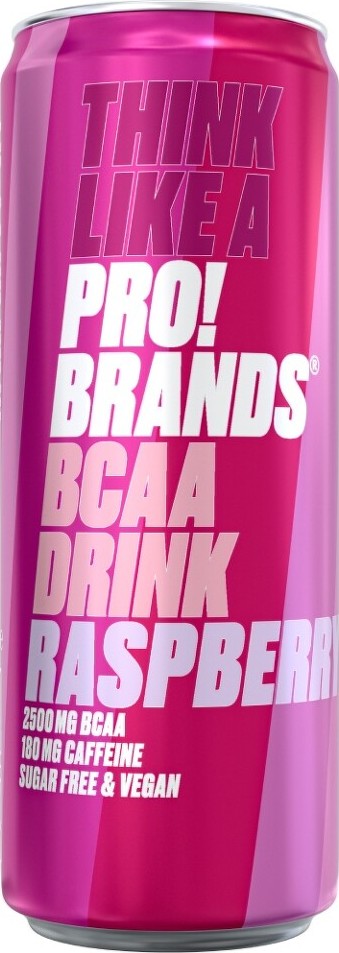 ProBrands BCAA Drink 330ml raspberry