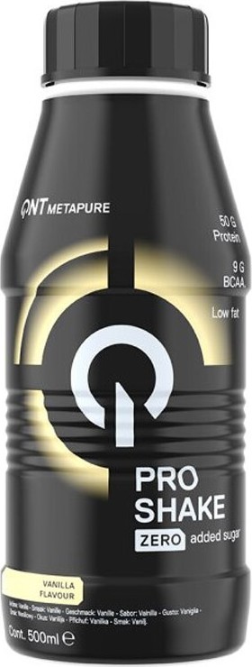 QNT Pro Shake Protein low sugar 500ml vanilka