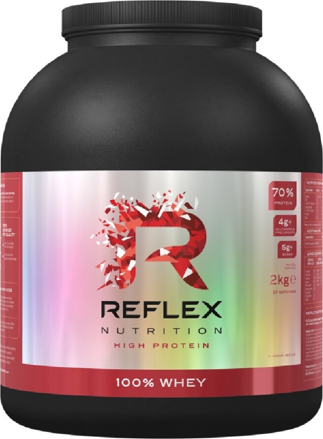 Reflex 100% Whey Protein 2000g čokoláda