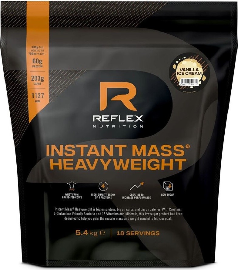 Reflex Instant Mass Heavy Weight 5400g vanilková zmrzlina