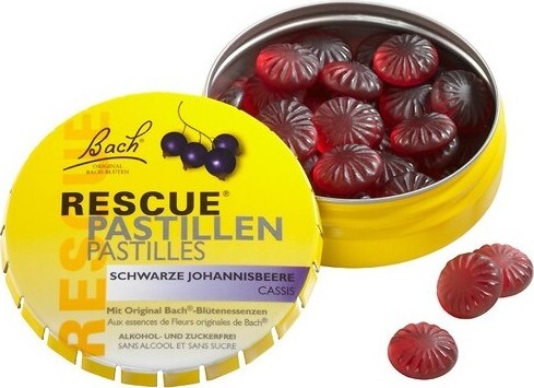 RESCUE pastilky černý rybíz 50g