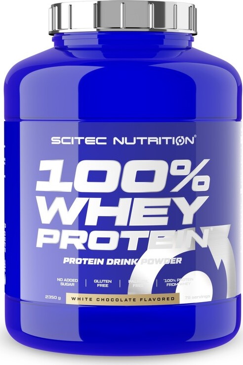 Scitec Nutrition 100% Whey Protein 2350g white chocolate