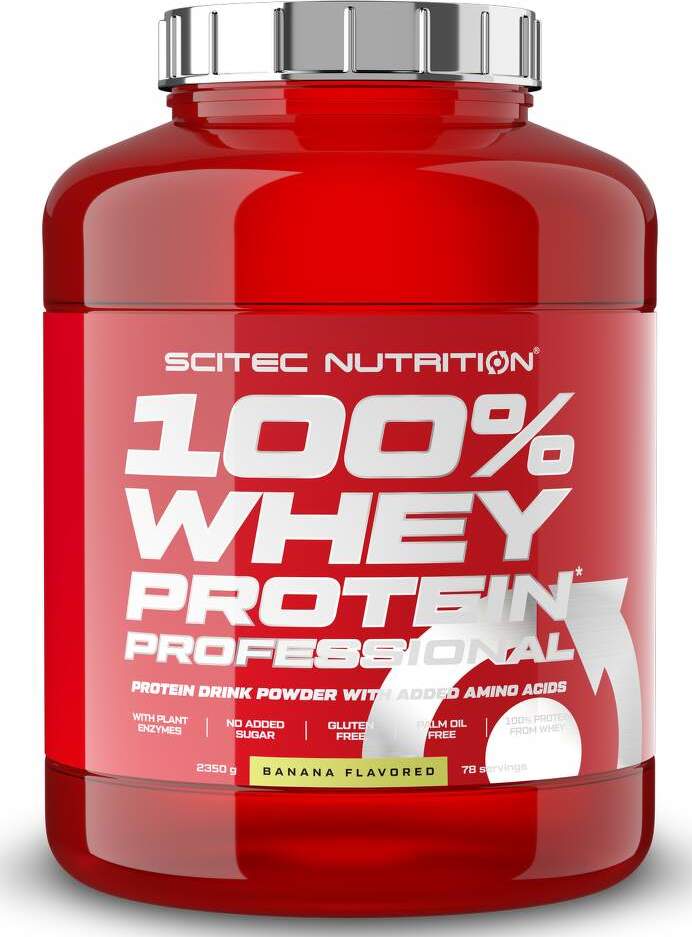 Scitec Nutrition 100% WP Professional 2350g banán