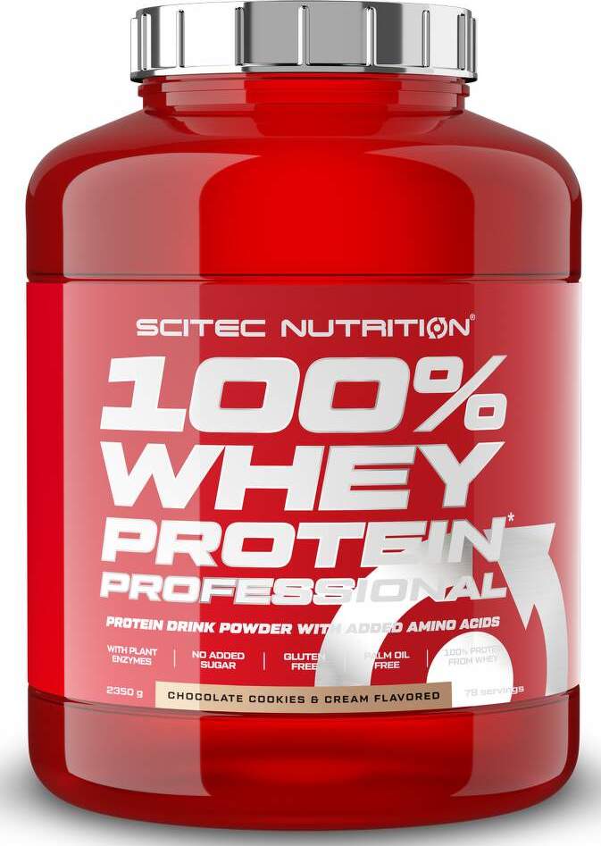 Scitec Nutrition 100% WP Professional 2350g čokoláda-cookies