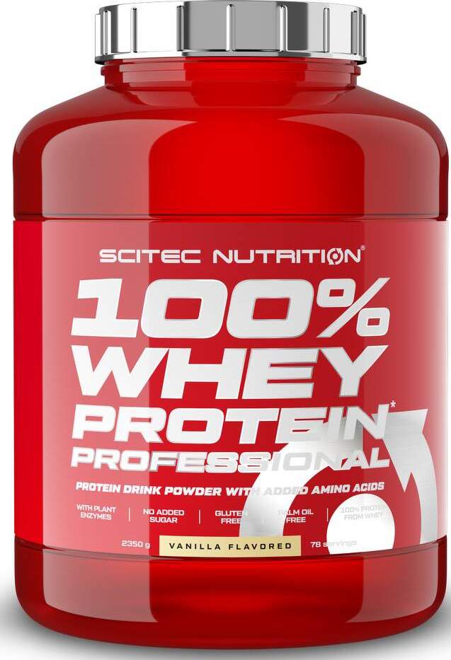 Scitec Nutrition 100% WP Professional 2350g vanilka