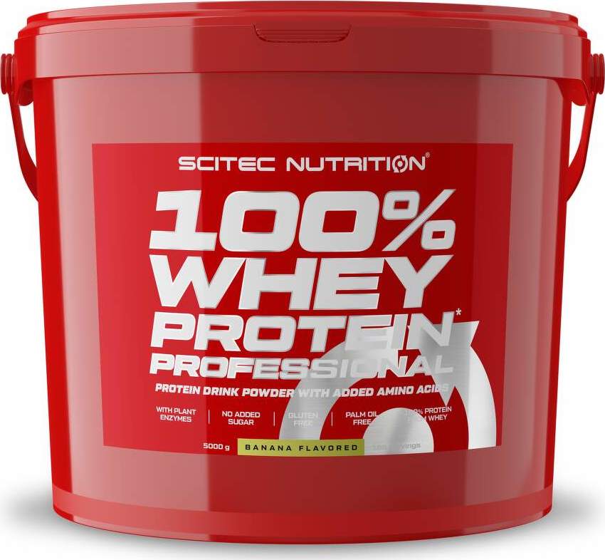 Scitec Nutrition 100% WP Professional 5000g banán