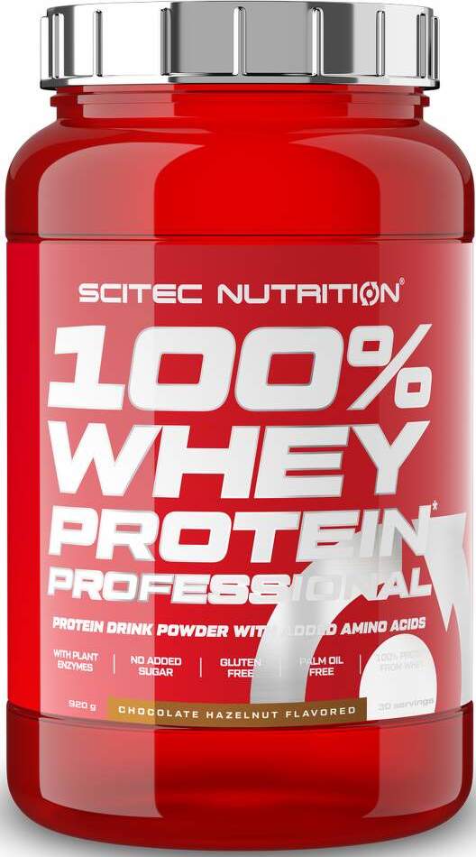 Scitec Nutrition 100% WP Professional 920g chocolate hazelnut