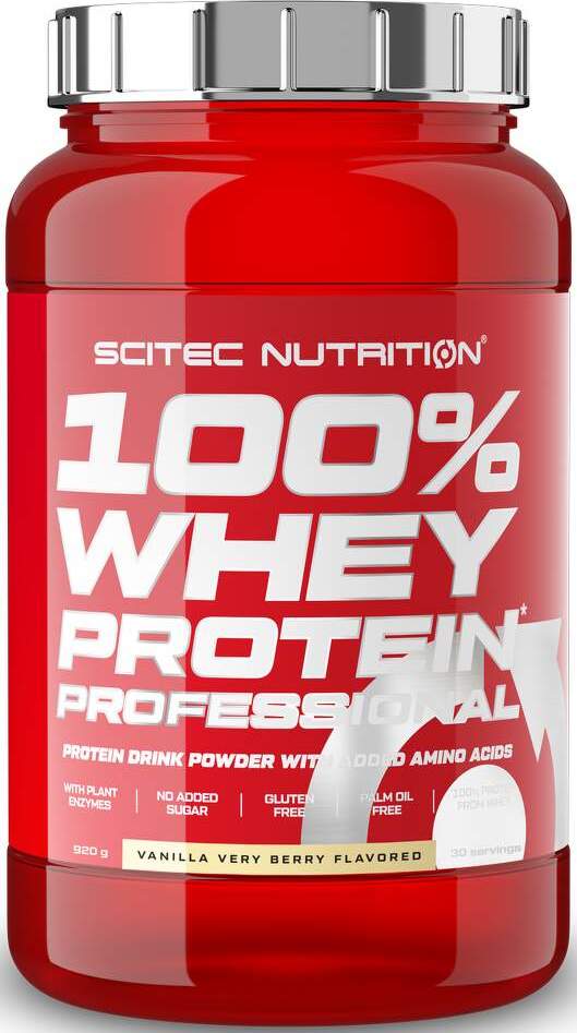 Scitec Nutrition 100% WP Professional 920g vanilla very berry