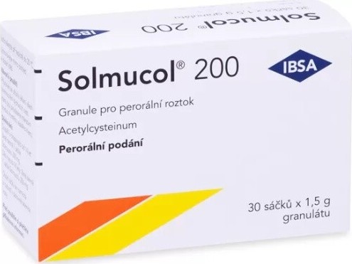 SOLMUCOL POR 200MG POR GRA SOL SCC 30