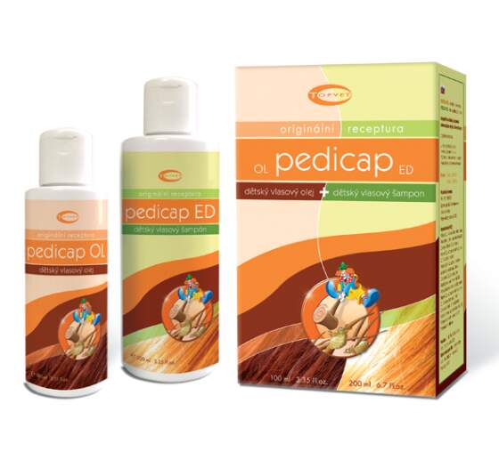 Topvet Pedicap olej 100 ml + šampon 200 ml dárková sada