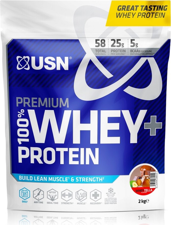 USN 100% Premium Whey Protein 2000g wheytella
