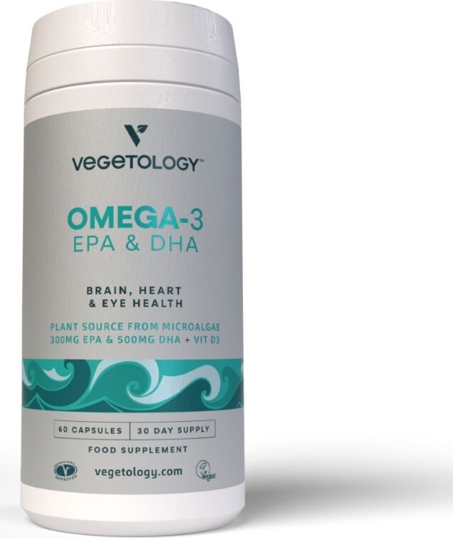 Vegetology Omega-3 EPA& DHA + D3 cps.60