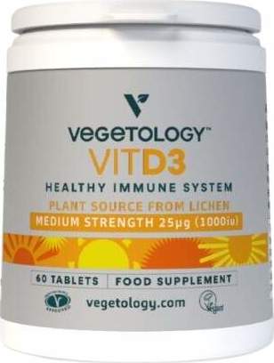 Vegetology Vit D3 Vitashine 1000IU tbl.60