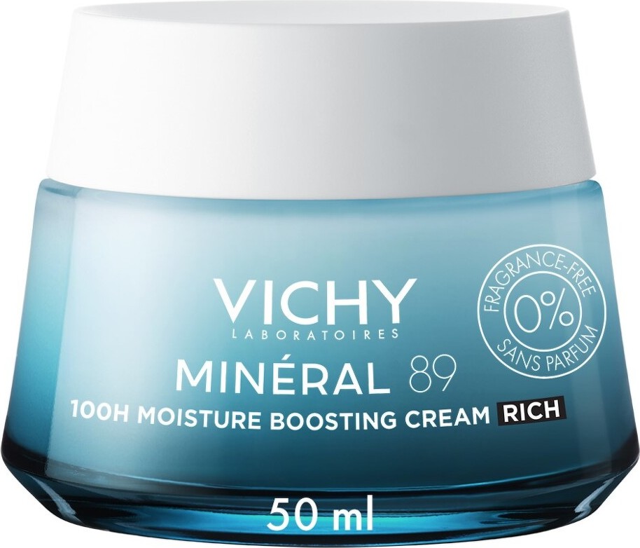 VICHY MINERAL89 Krém pro podporu hydratace 50ml