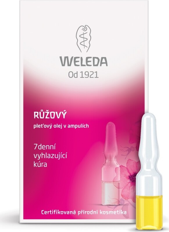 WELEDA Růžový pleť.olej v ampulích 7denní kúra