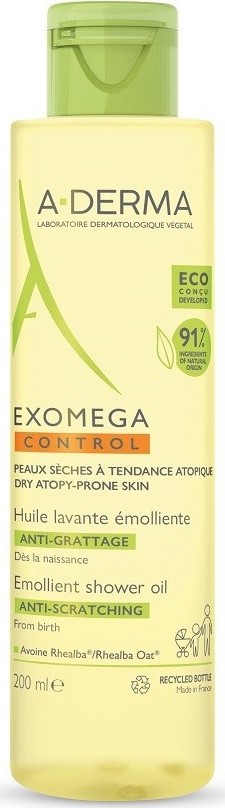 A-DERMA Exomega CONTROL Zvláč.sprchový olej 200ml