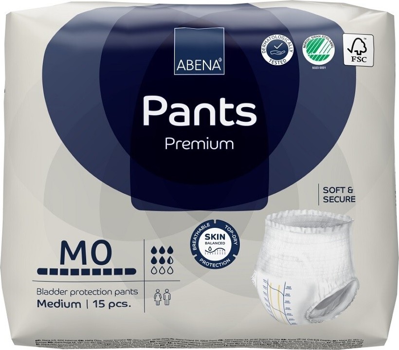 ABENA PANTS PREMIUM M0 KALHOTKY ABSORPČNÍ NAVLÉKACÍ