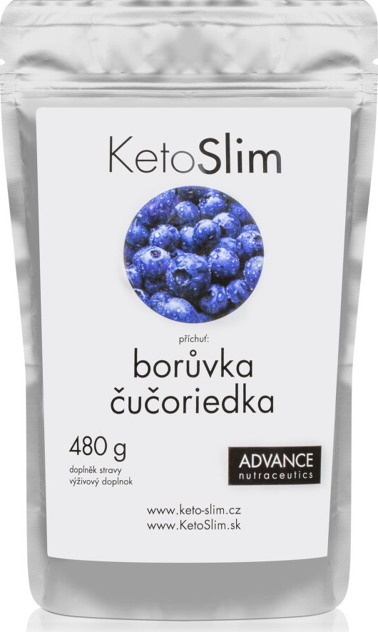 ADVANCE KetoSlim - příchuť borůvka 480 g