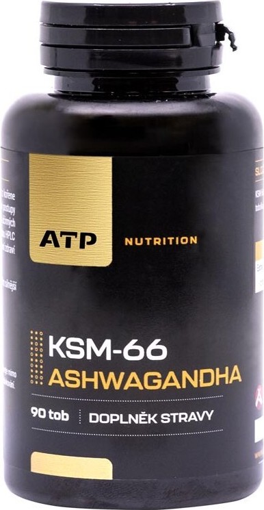 ATP Nutrition Ashwagandha KSM-66 90 tob