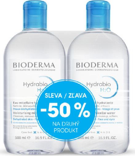 Bioderma Hydrabio H2O micelární voda 500 ml