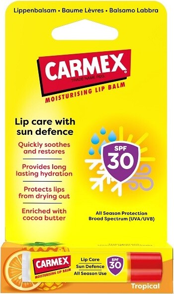 CARMEX hydratační balzám na rty SPF30 Tropical 4.25g