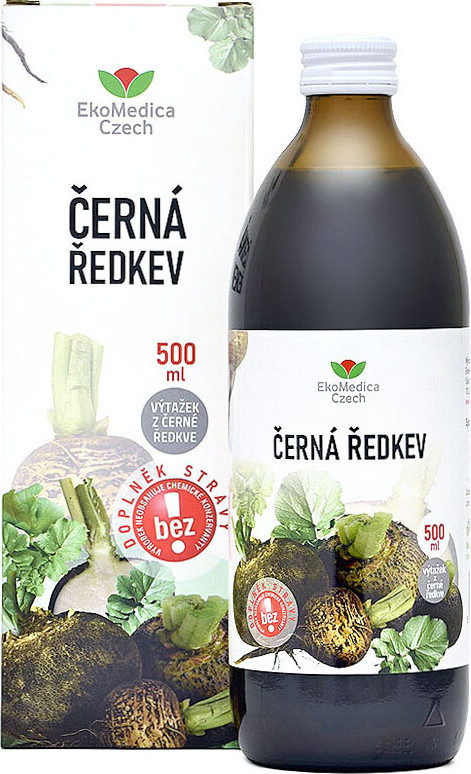 Černá ředkev výtažek 500ml EKOMEDICA