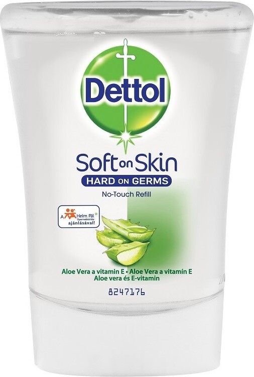 DETTOL Náplň do bezdot. dávkovače Jemná Aloe Vera 250 ml