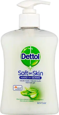 DETTOL Tekuté mýdlo Jemná aloe 250ml