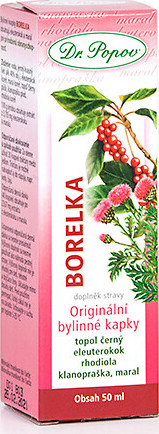 Dr.Popov Kapky bylinné Borelka 50ml