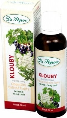 Dr.Popov Kapky bylinné Klouby 50ml