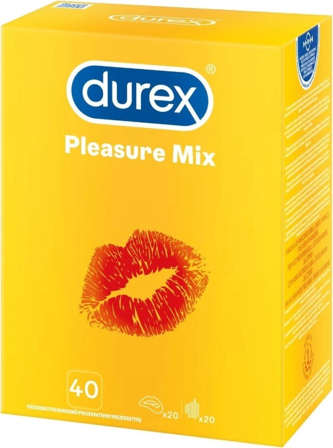 DUREX Pleasure Mix prezervativ 40ks