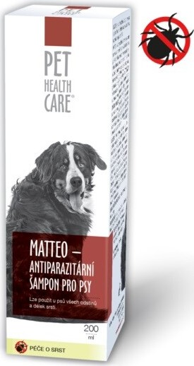 Farmacia Care Šampon MATTEO antiparazitní pro psy 200 ml PHC