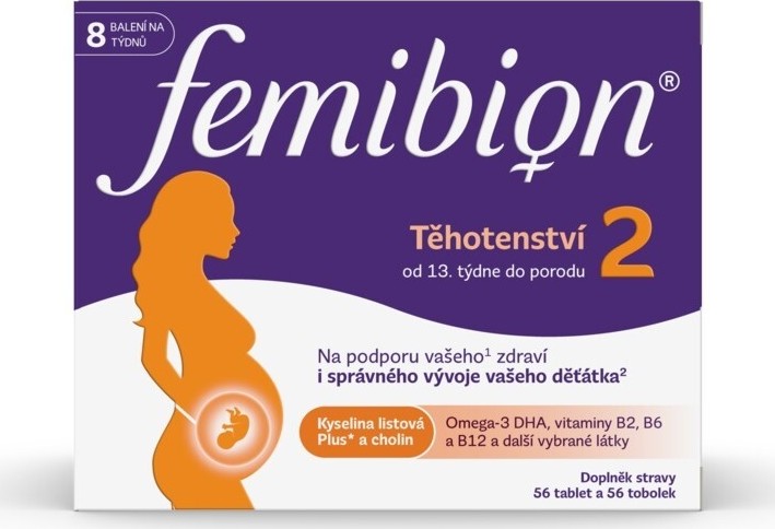 Femibion 2 Těhotenství tbl.56 + tob.56