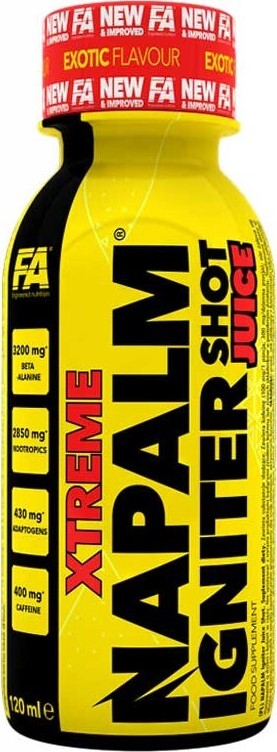 Fitness Authority Xtreme Napalm Igniter Juice Shot 120 ml exotic