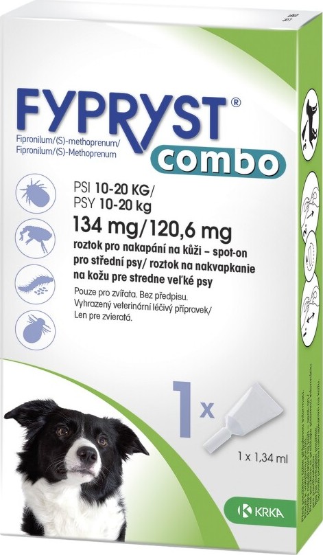 FYPRYST combo 1x1.34ml spot-on pro psy 10-20kg