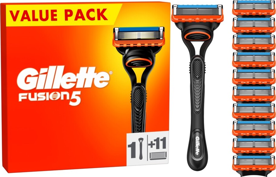 Gillette Fusion5 Manual strojek + 11 náhradních hlavic